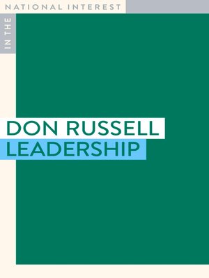 cover image of Leadership